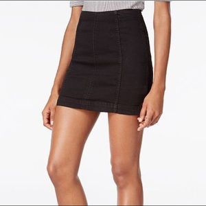 Free People Modern Femme Denim Mini Skirt